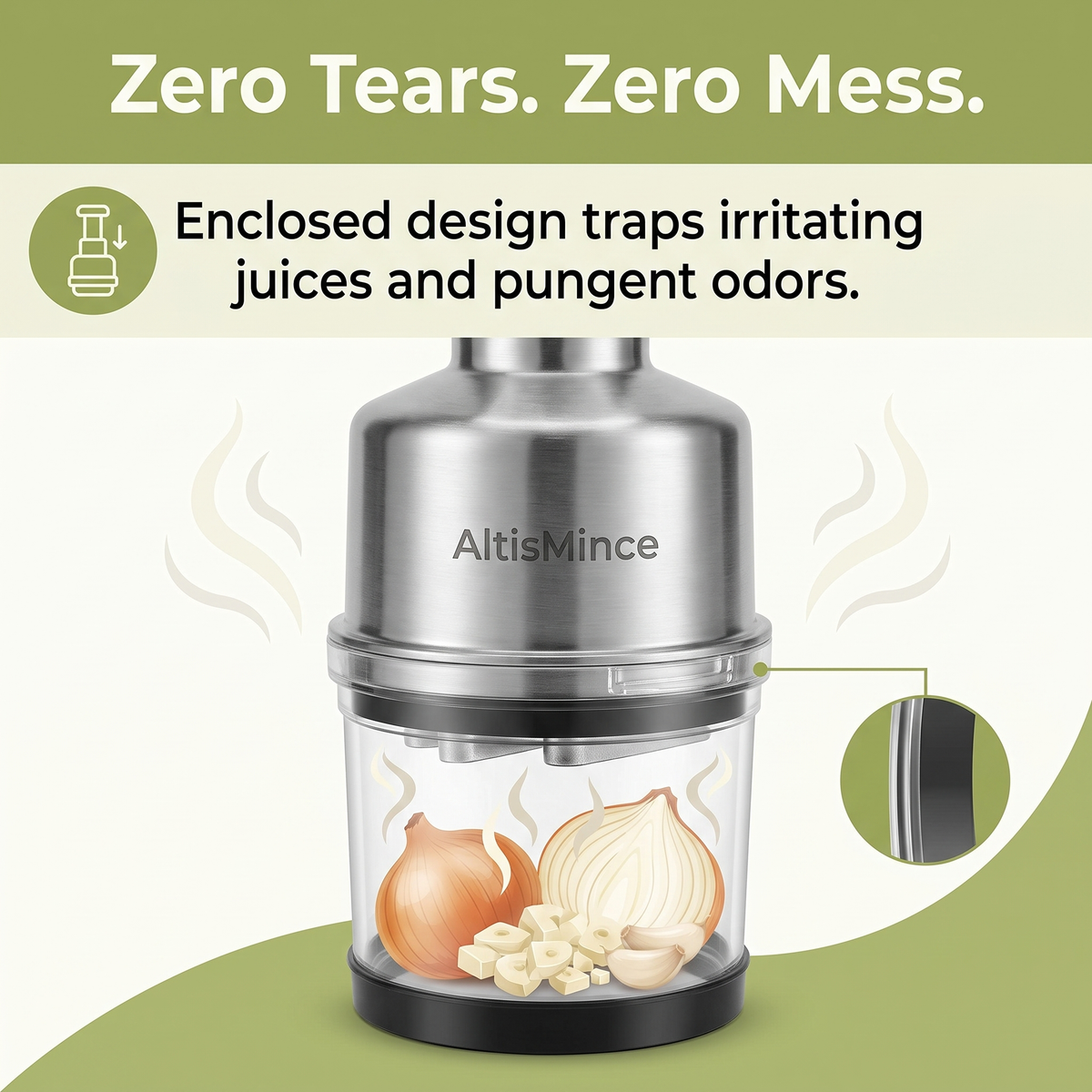 AltisMince™ Hand-Pressed Chopper